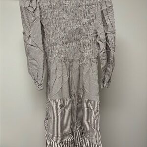 Striped Midi Maxi Dress